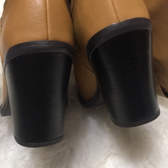 New Franco Sarto Knee High Faux Leather Boots Sz 7M - Picture 5 of 11